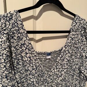 Floral V-Neck Jumpsuit